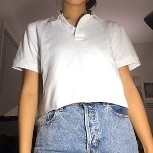 cute cropped polo shirt ⭐️